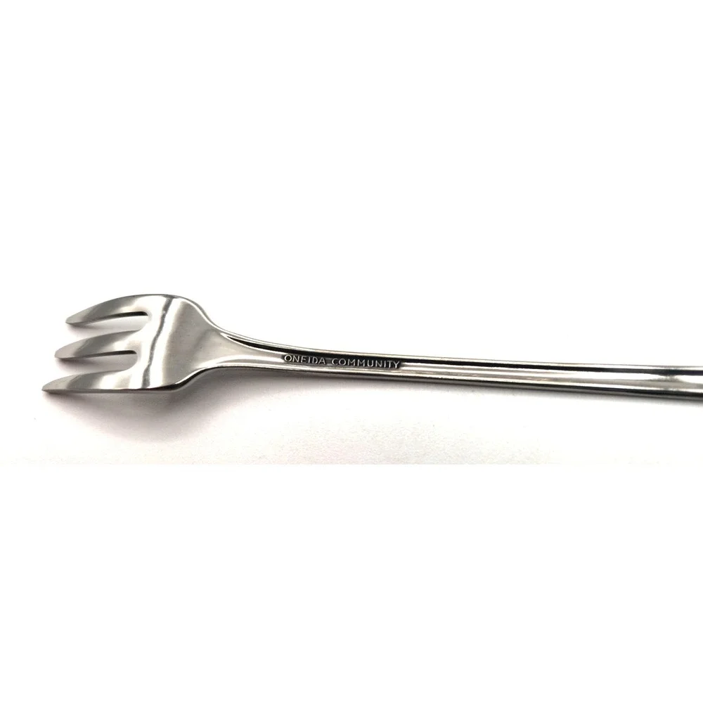 Oneida Community Stainless CLARETTE Serving Pieces - Set of 3 - Sugar Spoon more
